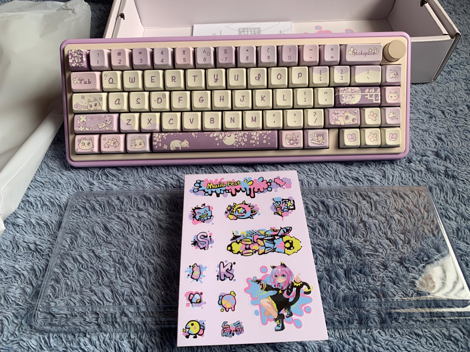 CIDOO NEBULA 65% Tri-Mode Mechanical Keyboard – VIA Programmable – Hot-Swap - Vue 3 | Keyboard Maroc