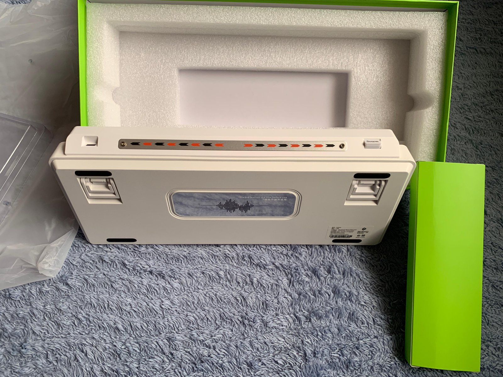 LEOBOG AMG65 Mechanical Keyboard With TFT LED Screen 3mode RGB Hot Swap Gaming Keyboard Custom Computer Gamer Accessories Gifts - Vue 6 | Keyboard Maroc