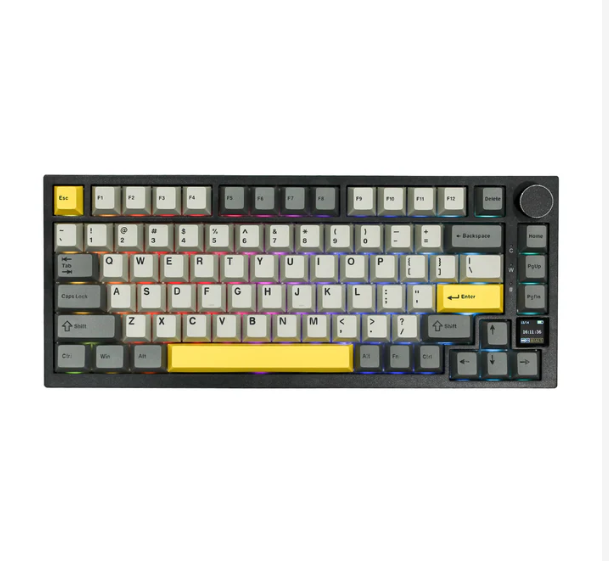 Ajazz AK820 Pro 75% Mechanical Keyboard Grey - Keyboard photo 2 - Epic Key Morocco