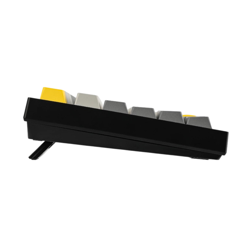 Ajazz AK820 Pro 75% Mechanical Keyboard Grey - Vue 4 | Keyboard Maroc