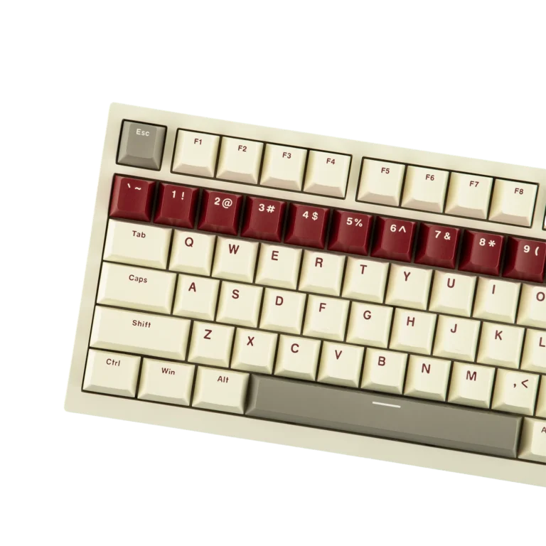 Ajazz AK820 Pro 75% Mechanical Keyboard Triple Modes (Red) - Keyboard photo 3 - Epic Key Morocco