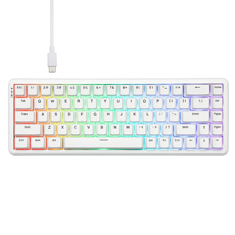 AK680 MAX Magnetic ( 8khz ) Keyboard (White) - Keyboard photo 2 - Epic Key Morocco