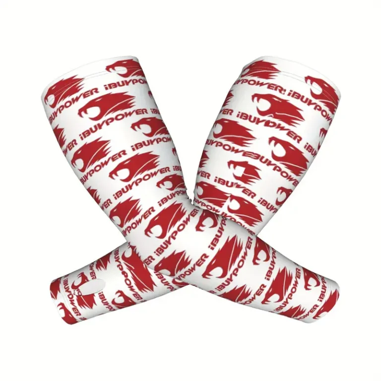 Arm Sleeves – Red & White,Design | One Size - Accessory photo 2 - Epic Key Morocco