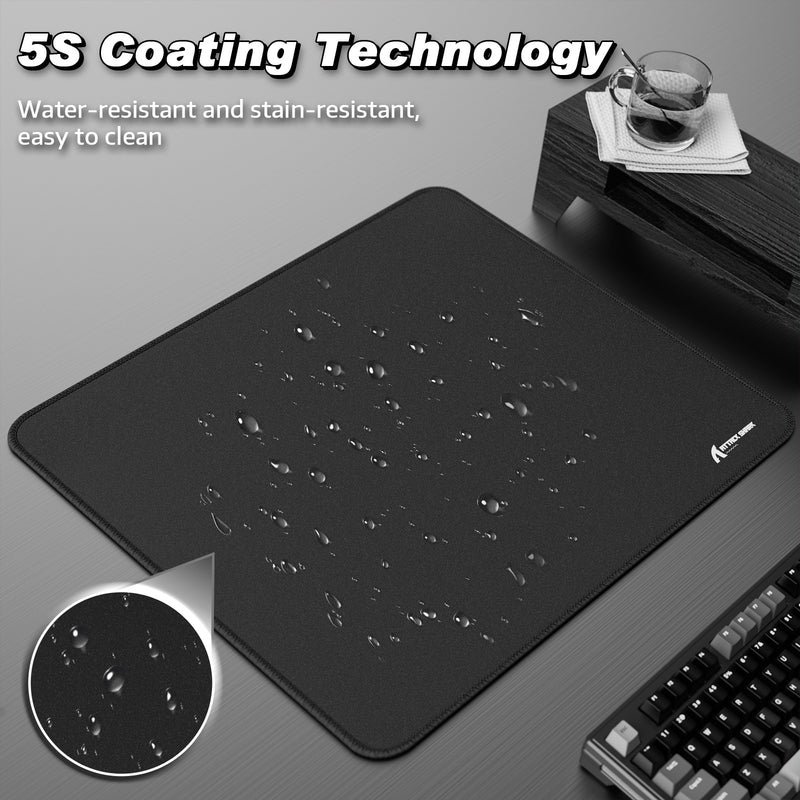 ATTACK SHARK CM02 eSport Gaming Mousepad (Black) - Vue 5 | Mouse Pad Maroc