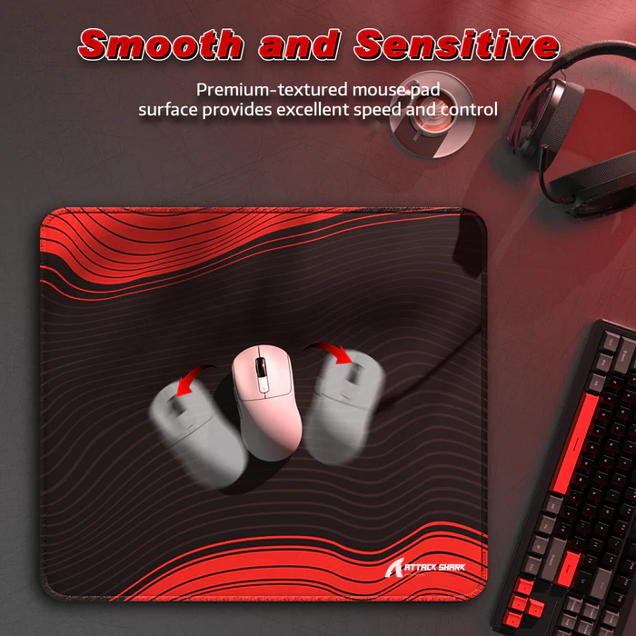 ATTACK SHARK CM02 eSport Gaming Mousepad - Mouse Pad photo 3 - Epic Key Morocco