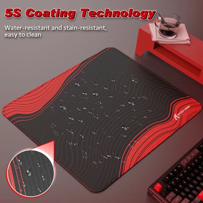 ATTACK SHARK CM02 eSport Gaming Mousepad - Vue 4 | Mouse Pad Maroc