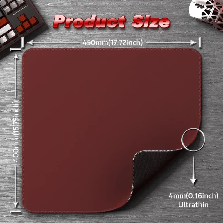 ATTACK SHARK CM02 (Red) - Mouse Pad photo 6 - Epic Key Morocco