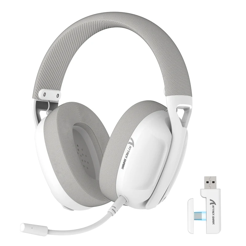 ATTACK SHARK L80 Ultra-Light Tri-Mode Gaming Headset - Gaming Headset | Acheter au Maroc - Epic Key