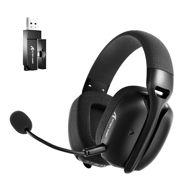 ATTACK SHARK L80PRO Wireless Gaming Headset (Black) - Gaming Headset | Acheter au Maroc - Epic Key