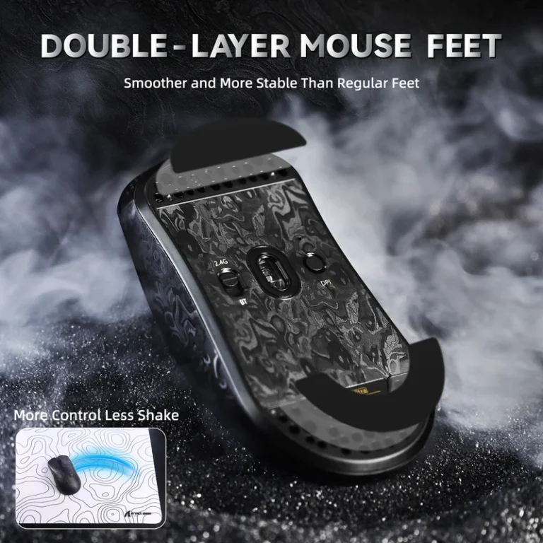 ATTACK SHARK R11 ULTRA Carbon Fiber Wireless Gaming Mouse - Mouse photo 5 - Epic Key Morocco