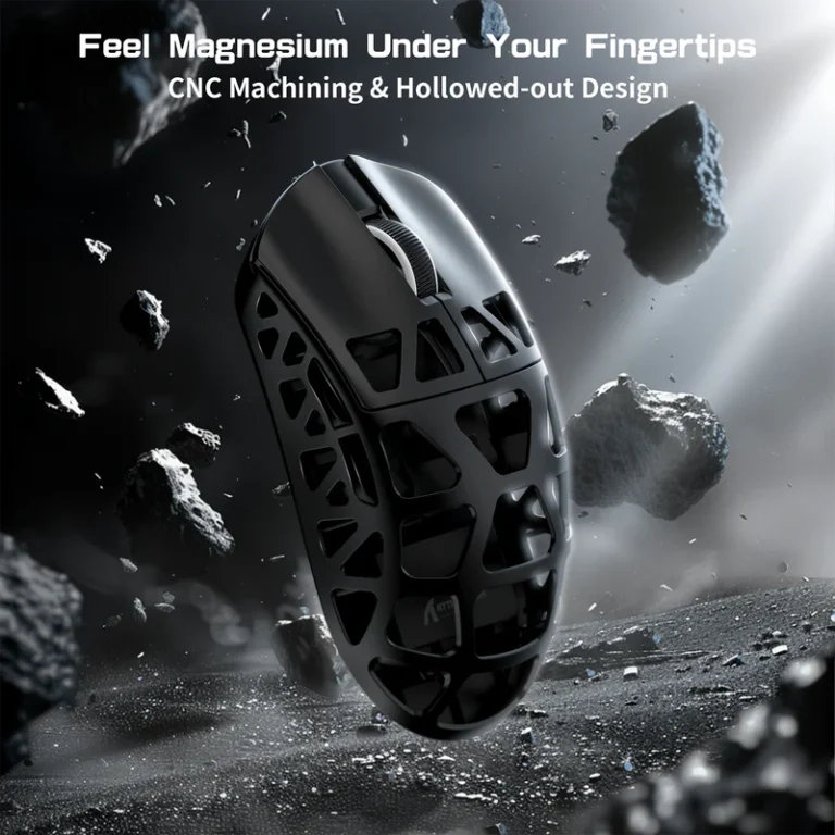 ATTACK SHARK R3 Magnesium Alloy Gaming Mouse 8K (Black) - Mouse photo 5 - Epic Key Morocco