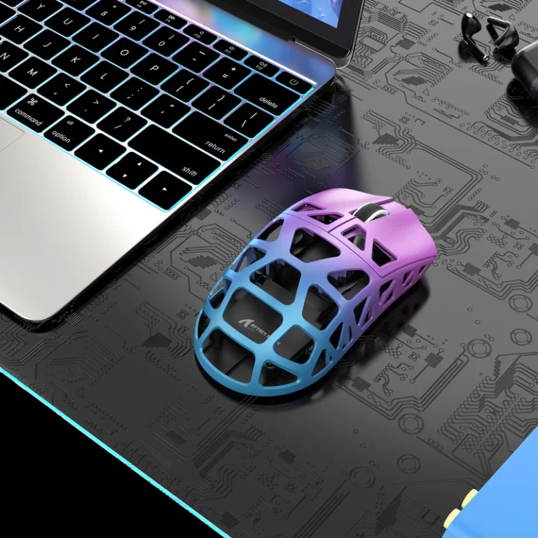 ATTACK SHARK R3 Magnesium Alloy Gaming Mouse 8K (Purple) - Mouse photo 4 - Epic Key Morocco