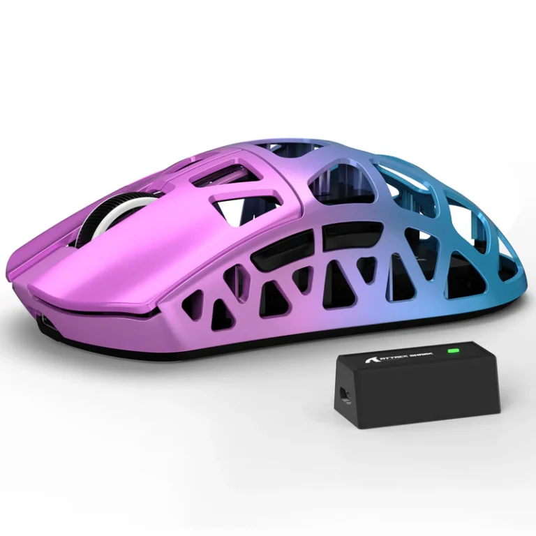 ATTACK SHARK R3 Magnesium Alloy Gaming Mouse 8K (Purple) - Mouse available at Epic Key Morocco