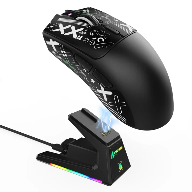 ATTACK SHARK X1 – Ultra-Light Tri-Mode Gaming Mouse (Black) - Buy Mouse online in Morocco | Epic Key