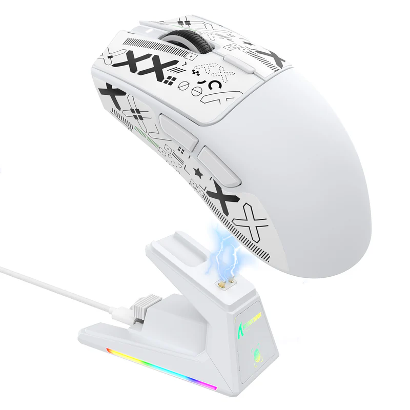 ATTACK SHARK X1 – Ultra-Light Tri-Mode Gaming Mouse - Mouse | Acheter au Maroc - Epic Key
