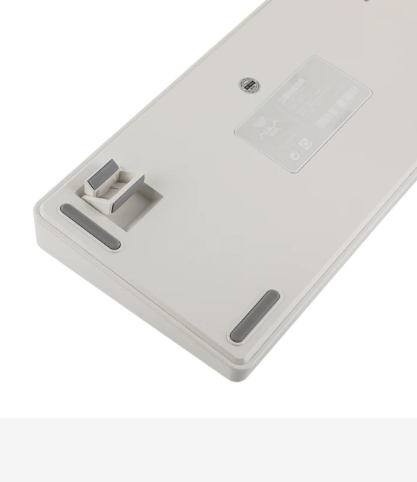 Aula F75 Gasket Mechanical Keyboard Light Blue - Vue 4 | Keyboard Maroc