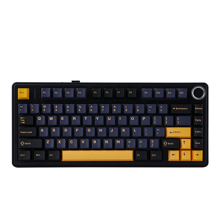 Aula F75 Gasket Mechanical Keyboard (Black) - Epic Key Morocco