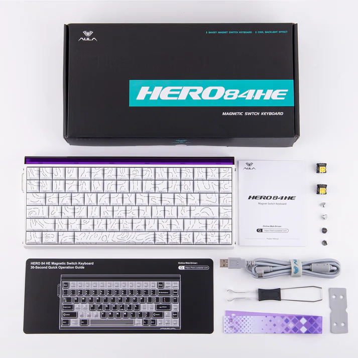 AULA HERO84 HE - Keyboard photo 6 - Epic Key Morocco