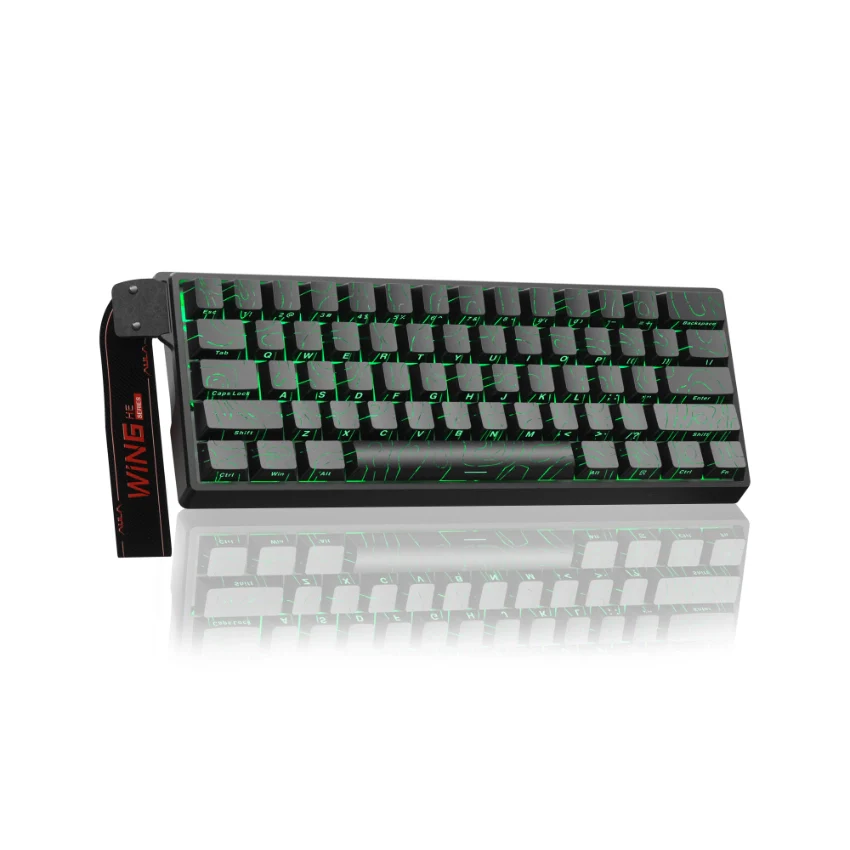 AULA WIN60 HE Series (Black contour lines) - Keyboard | Acheter au Maroc - Epic Key