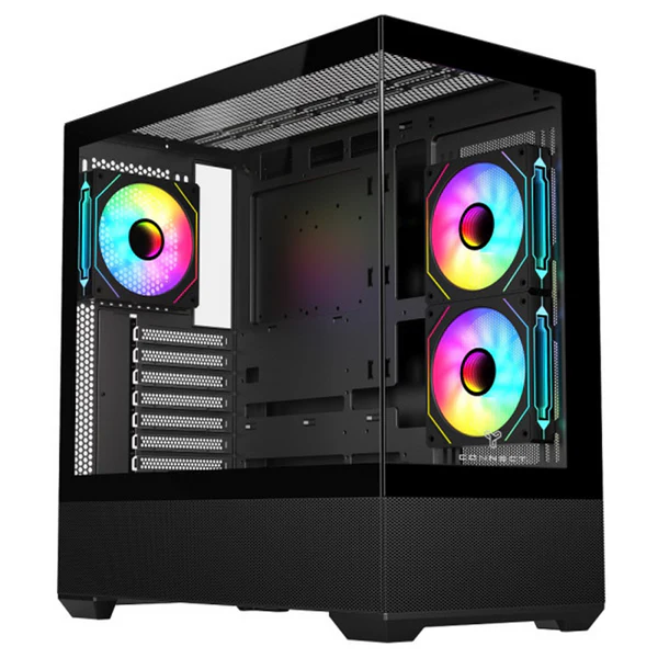 CONNECT Stealth ARGB V2 - PC Case available at Epic Key Morocco