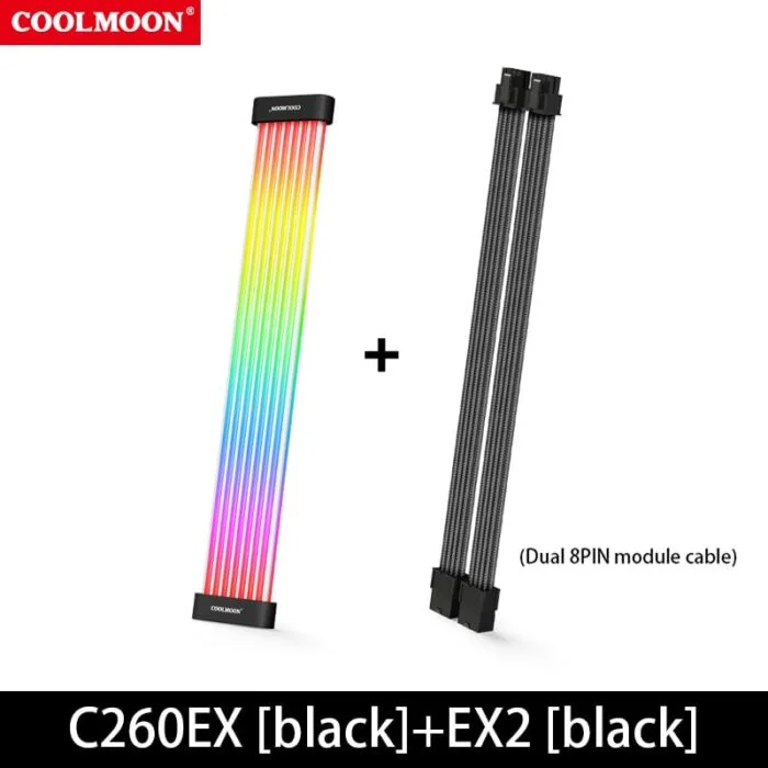 COOLMOON C260EX Black - Vue 3 | Accessory Maroc