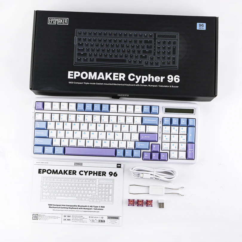 EPOMAKER Cypher 96 - Vue 6 | Keyboard Maroc
