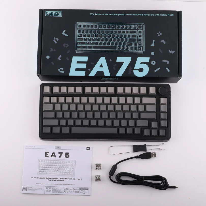 EPOMAKER EA75 - Vue 5 | Keyboard Maroc