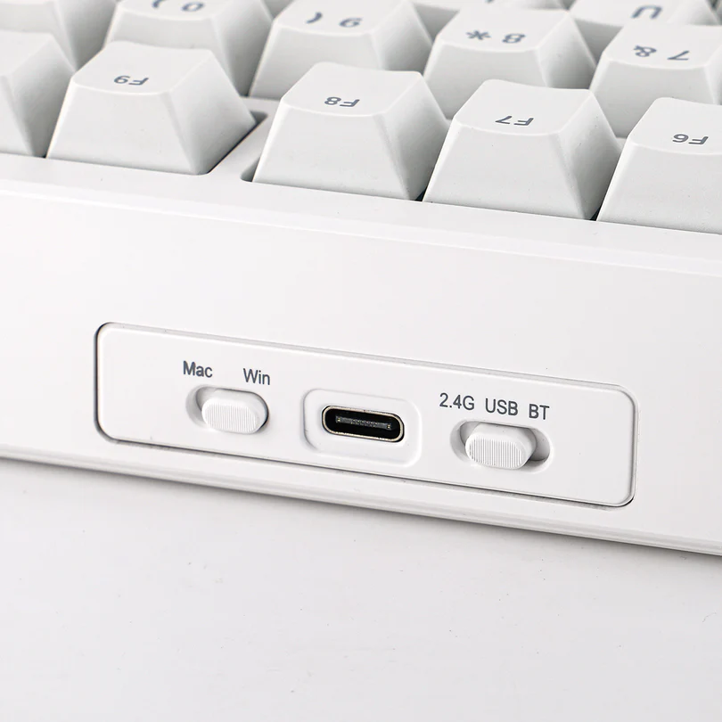 EPOMAKER G84 - 75% Compact Tri-Mode Mechanical Keyboard - Vue 8 | Keyboard Maroc