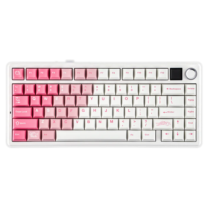 EPOMAKER x AULA F75 Max (Pink White) - Epic Key Morocco