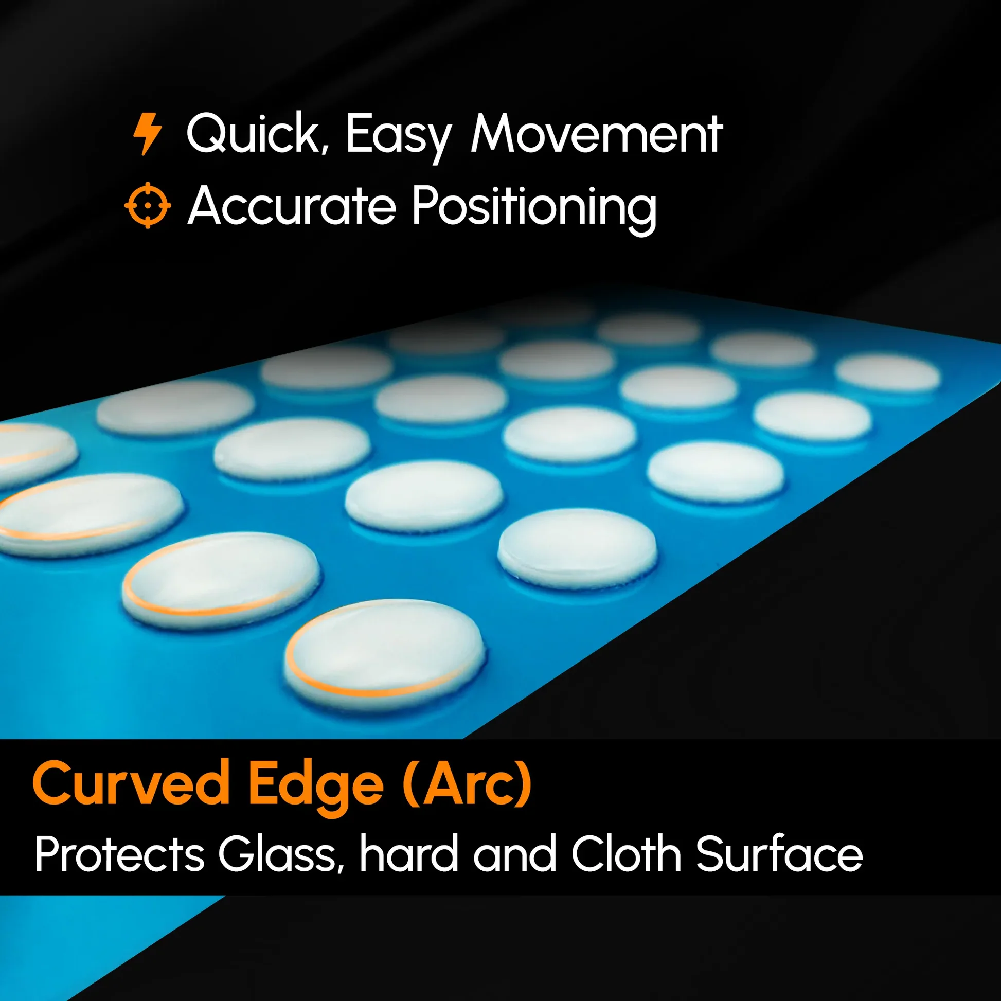 ESPTiger ICE V2 Mouse Skates – Universal – DIY Dots - Vue 2 | Accessory Maroc
