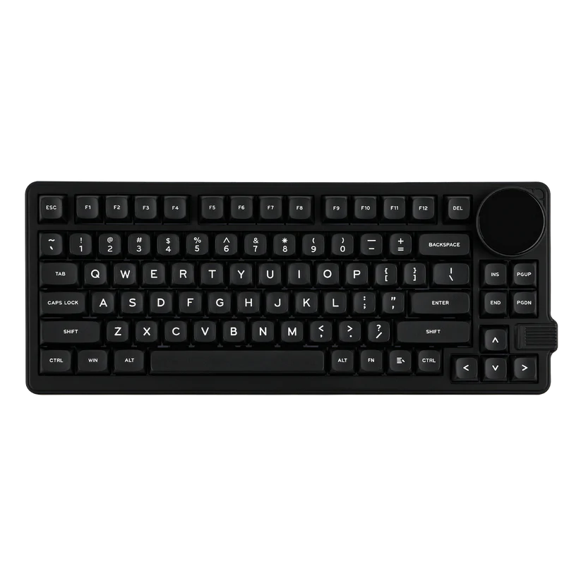 Feker K75 Lite Gasket Mechanical Keyboard – 83-Key Hot-Swappable RGB Keyboard with Screen & Knob, Wireless/USB-C, 5000mAh Battery, for Windows & Mac - Epic Key Morocco