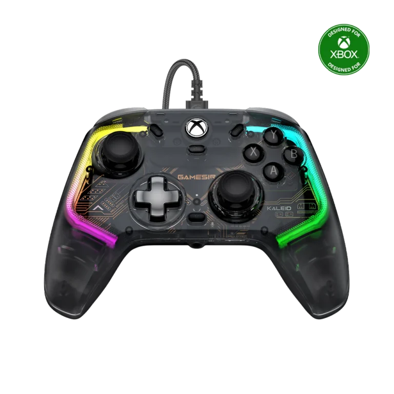 GameSir Kaleid Wired Xbox Controller – Hall Effect Sticks & Triggers, Hair Trigger Mode, RGB, 4 Motors, Software Customization (Xbox/PC) - Buy Game controller online in Morocco | Epic Key