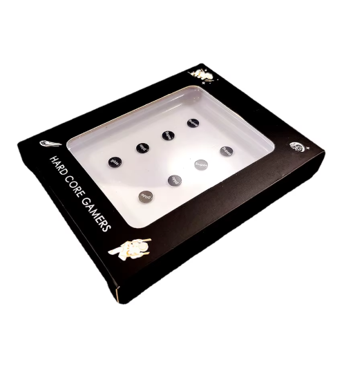 Glass Mouse Skates Universal Dots – DIY Gaming Mouse Feet (Aluminosilicate Glass) - Vue 2 | Accessory Maroc