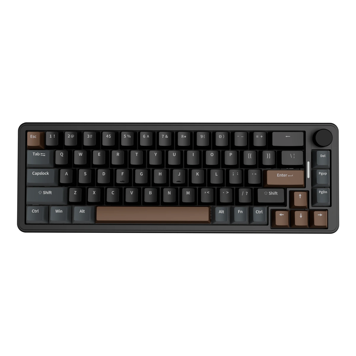 GM68-V2 Mechanical Keyboard Black & Coffee - Epic Key Morocco