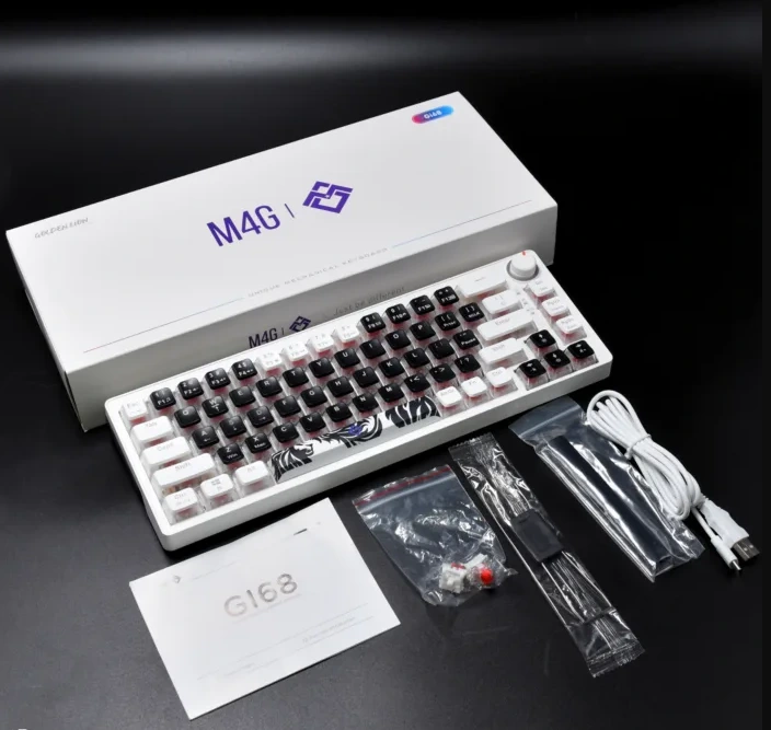 Golden Lion GI68 65% Hot-Swappable Mechanical Keyboard Red Switches - Vue 3 | Keyboard Maroc