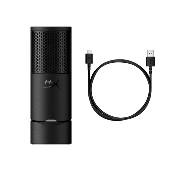 HyperX Solocast 2 Mic - Vue 6 | Microphone Maroc