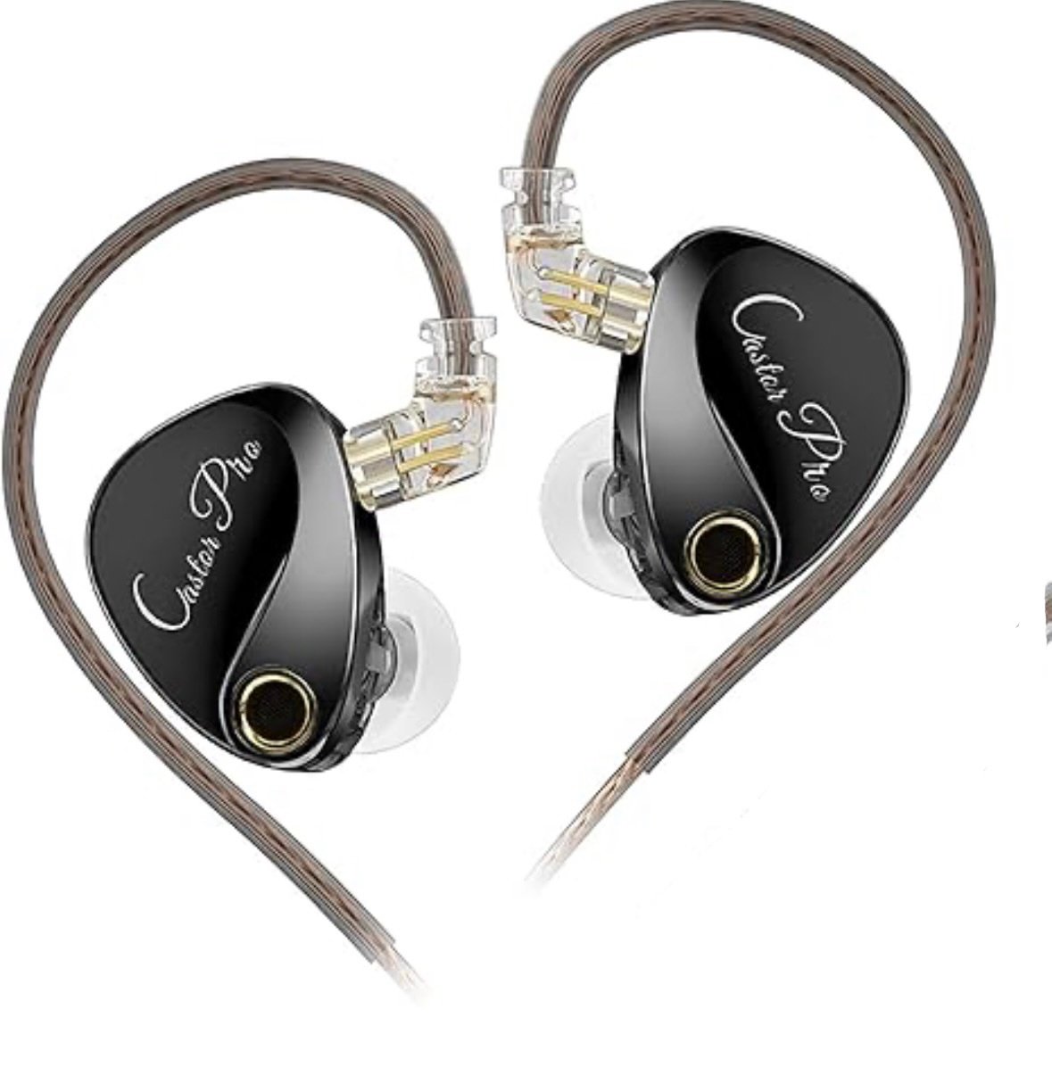 KZ Castor PRO Dual Dynamic Driver IEM – Tunable In-Ear Monitor with 16 Sound Profiles, Deep Bass & Detachable 2-PIN Cable (no Mic) - Epic Key Morocco