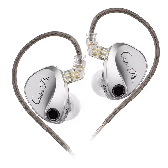 KZ Castor Pro Harman Target Version – Dual Driver HiFi In-Ear Earphones (With Mic) - Epic Key Morocco