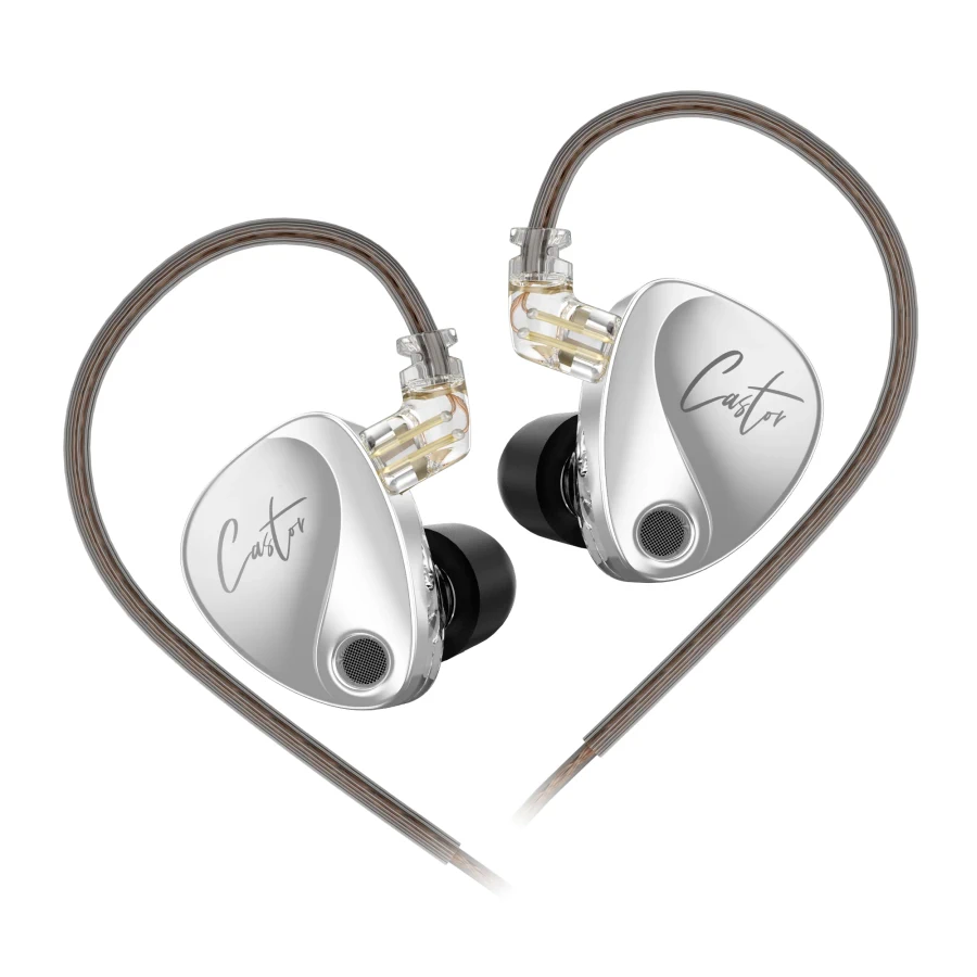 KZ Castor Harman Bass Edition IEM – Dual Dynamic Drivers, 16 Tunable Sound Profiles, Noise-Isolating In-Ear Monitors (Standard Bass, No Mic) - Earphones | Acheter au Maroc - Epic Key