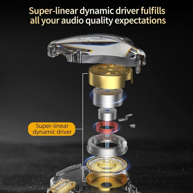 KZ EDX Lite – Wired Earphones with Clear Sound and Lightweight Design (Clear Color) With Mic - Earphones photo 4 - Epic Key Morocco