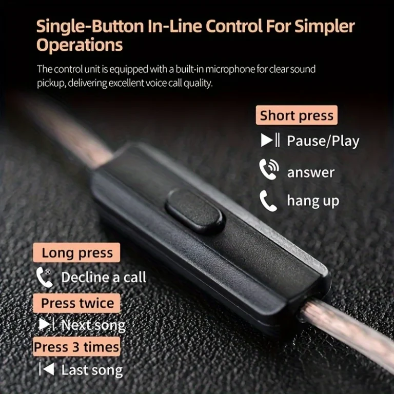 KZ EDX PRO X In-Ear Headphones – HiFi Dynamic Driver Earbuds with Deep Bass, Noise Reduction, Detachable Cable, for Music, Gaming & Sports (cray) - Earphones photo 5 - Epic Key Morocco