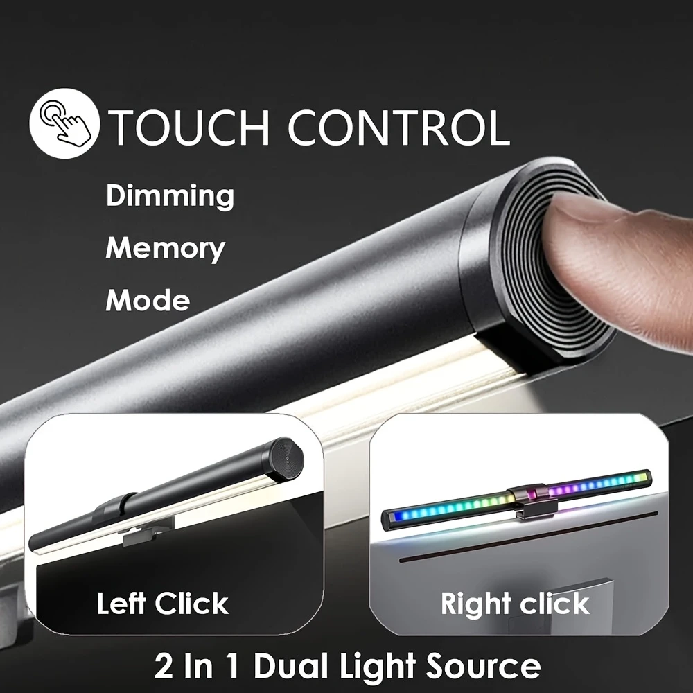 Light Bar with RGB Backlight 44cm LED Monitor - Vue 3 | Accessory Maroc