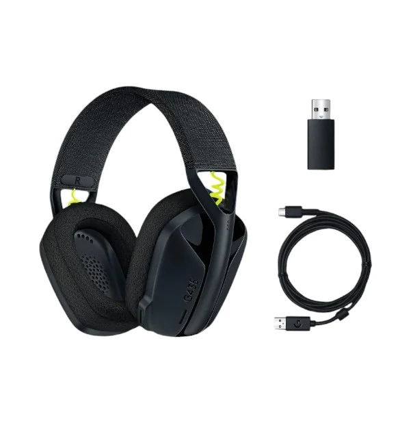 Logitech G435 LIGHTSPEED Wireless (Black) - Gaming Headset photo 2 - Epic Key Morocco