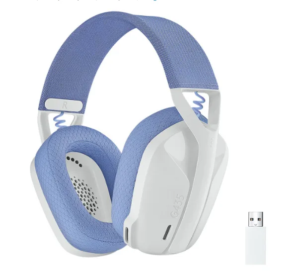 Logitech G435 LIGHTSPEED Wireless (white) - Buy Gaming Headset online in Morocco | Epic Key