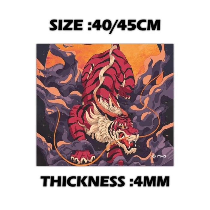 M4G Coated Mouse Pad CA3 TX 40x45cm - Vue 2 | Mouse Pad Maroc