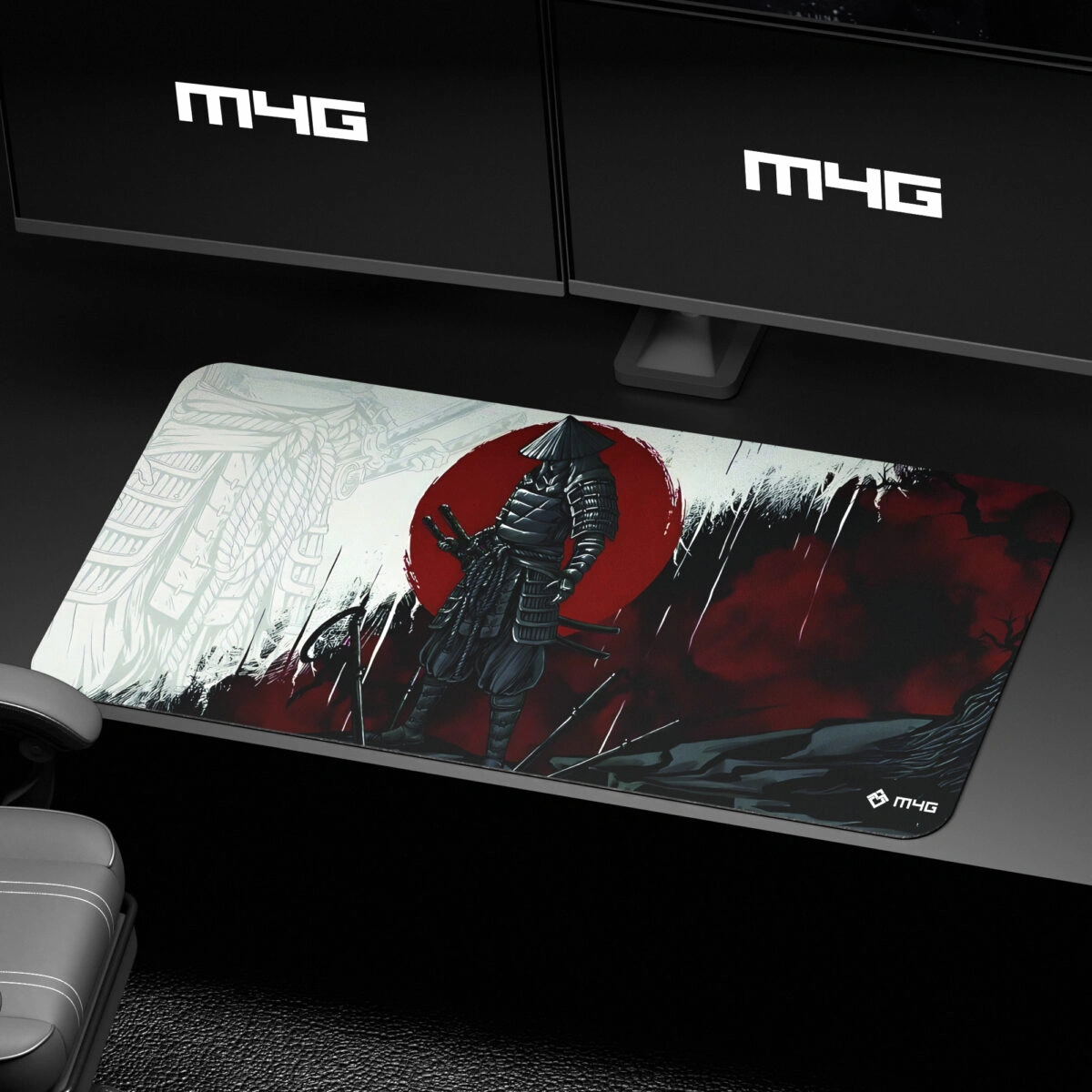 M4G Mouse Pad Rising Ronin 900×400mm / 4mm - Mouse Pad | Acheter au Maroc - Epic Key