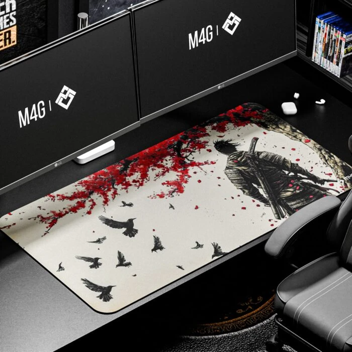 M4G Mouse pad White&Beige AS 900x400mm/4mm - Epic Key Morocco