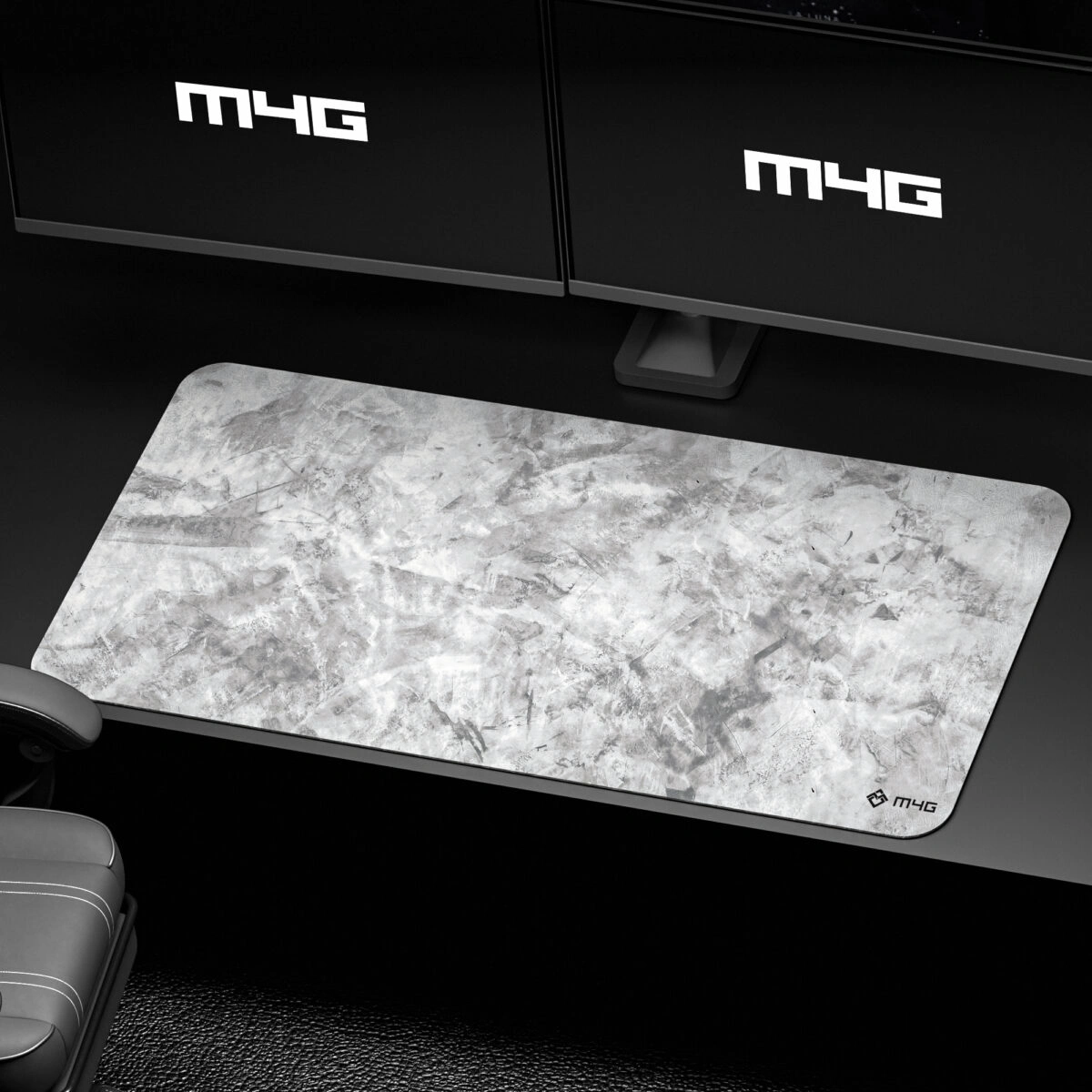 M4G Mouse Special Light Grey 900×400mm / 4mm - Epic Key Morocco