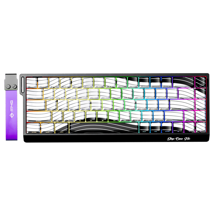 M4G STEP ONE HE Magnetic Gaming Keyboard – 8000Hz, 0.01mm Rapid Trigger, Analog Input, RGB, 68-Key Layout - Epic Key Morocco
