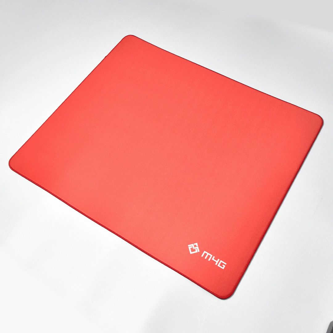 M4G Xsoft Mousepad – Esport (49cm × 42cm) Red - Vue 4 | Mouse Pad Maroc